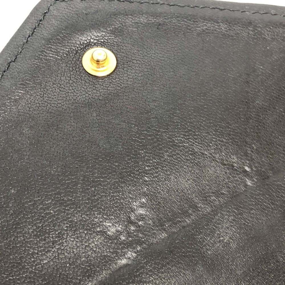 CHANEL Authentic Black Lambskin Leather Wallet - Picture 10 of 16